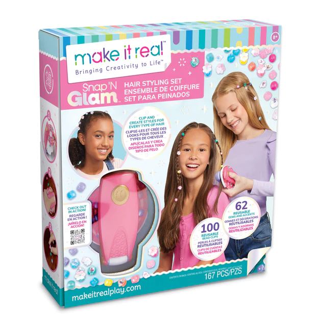 Snap 'N Glam Hair Styling Set-by-Make It Real