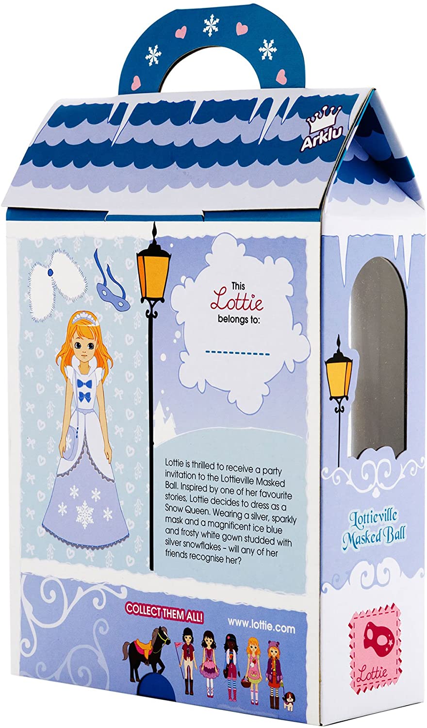 Snow Queen Lottie Doll by Schylling 3