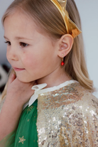 Snowman Pierced & Clip On Earrings-by-Great Pretenders