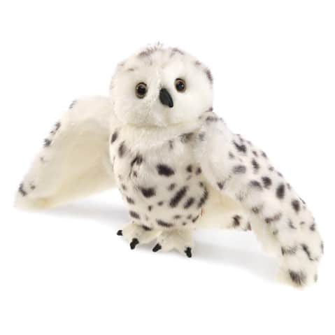 Snowy Owl Hand Puppet by Folkmanis