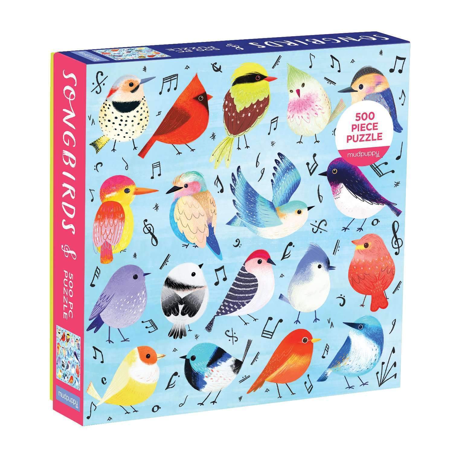 Songbirds 500pc Puzzle by Galison