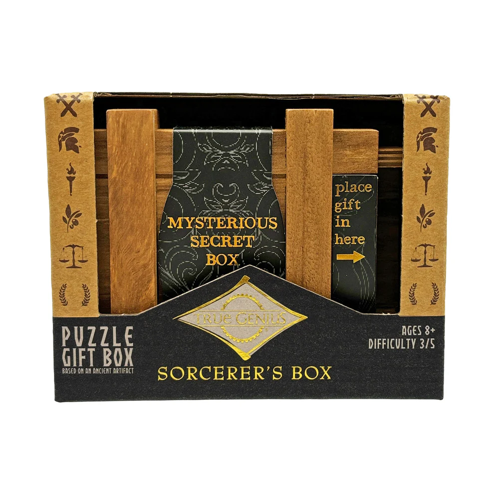 Sorcerer's Box - Puzzle Gift Box-by-Project Genius