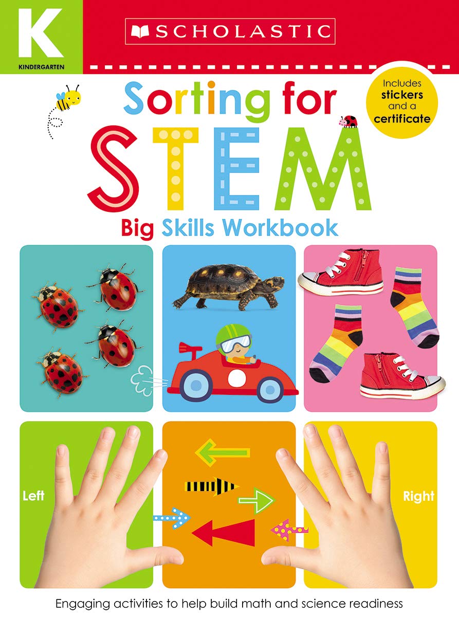 Sorting for STEM Kindergarten Workbook: Scholastic Early Learners – A2Z ...