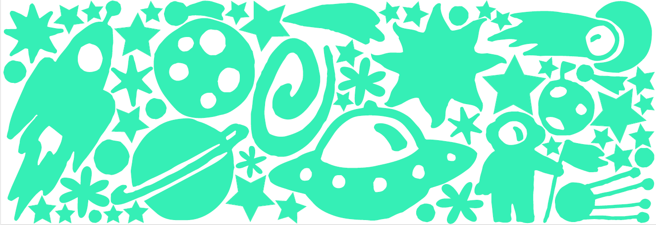 Space Adventure Gloplay Set 107pc by Gloplay 3