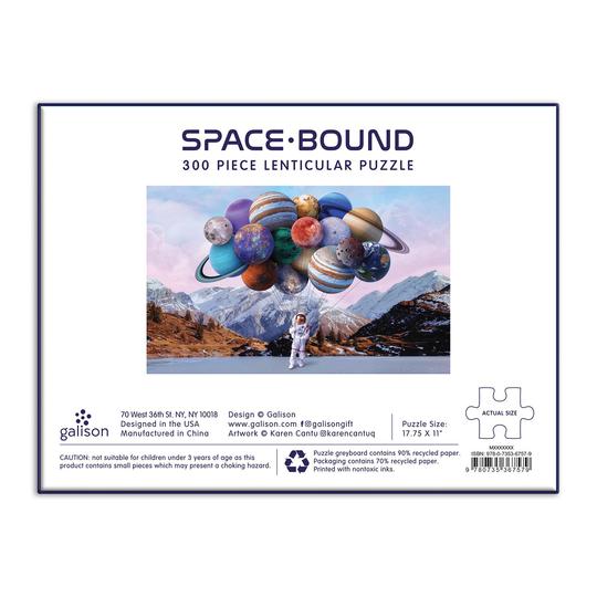 Space Bound 300pc Lenticular Puzzle by Galison 5