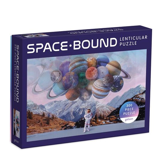 Space Bound 300pc Lenticular Puzzle by Galison