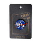Space Enamel Pin NASA by Heebie Jeebies