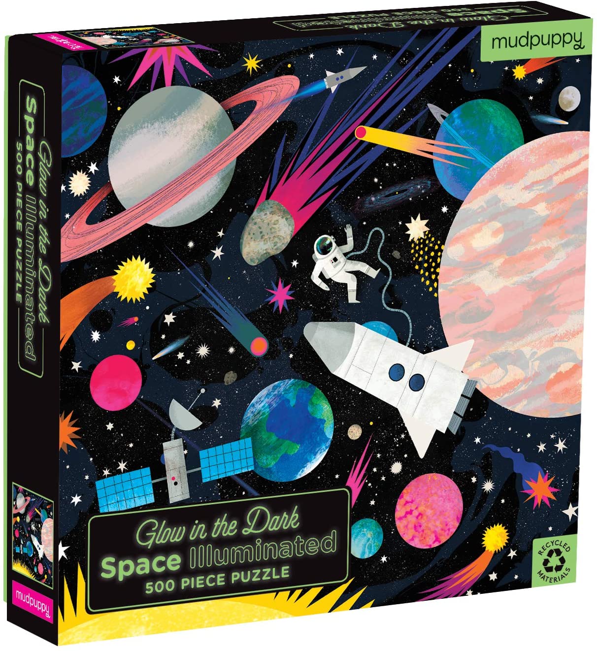 Space Illuminated 500pc Puzzle – A2Z Science & Toys