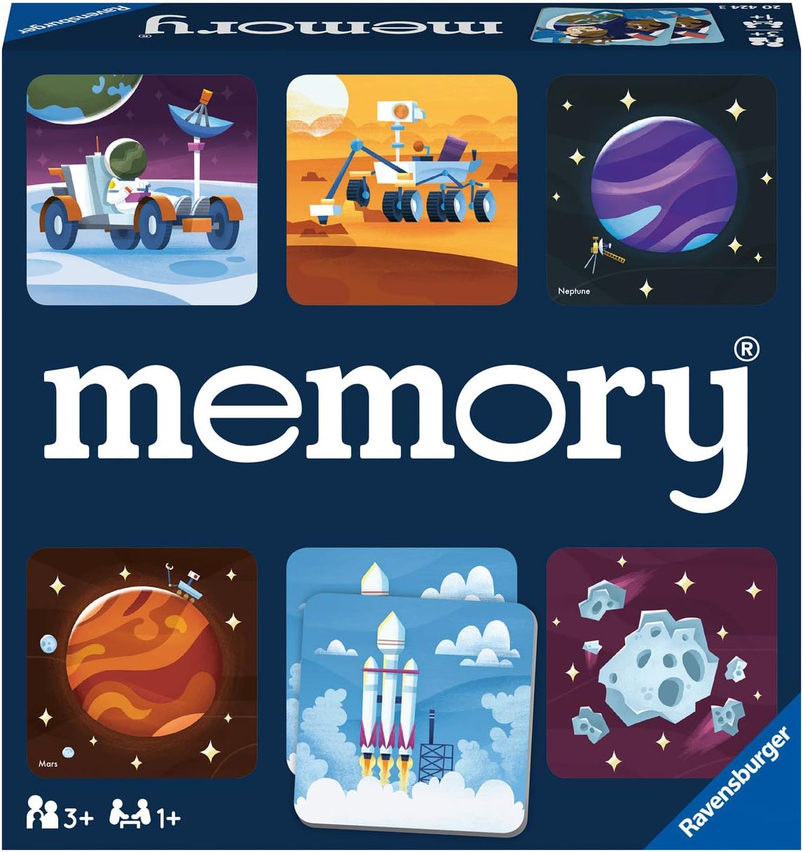 Space Memory Game-by-Ravensburger