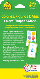 Spanish English Colors Shapes More Flash Cards by School Zone 1
