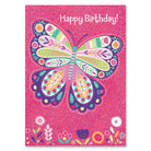Sparkles Butterfly Birthday Card by Peaceable Kingdom