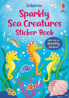 Sparkly Sea Creatures Sticker Book-by-Usborne
