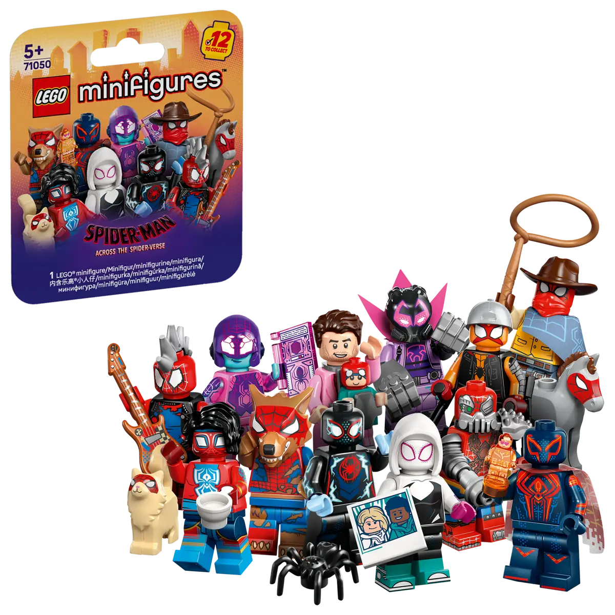 Spider-Man: Across The Spider-Verse Minifigures-by-Lego