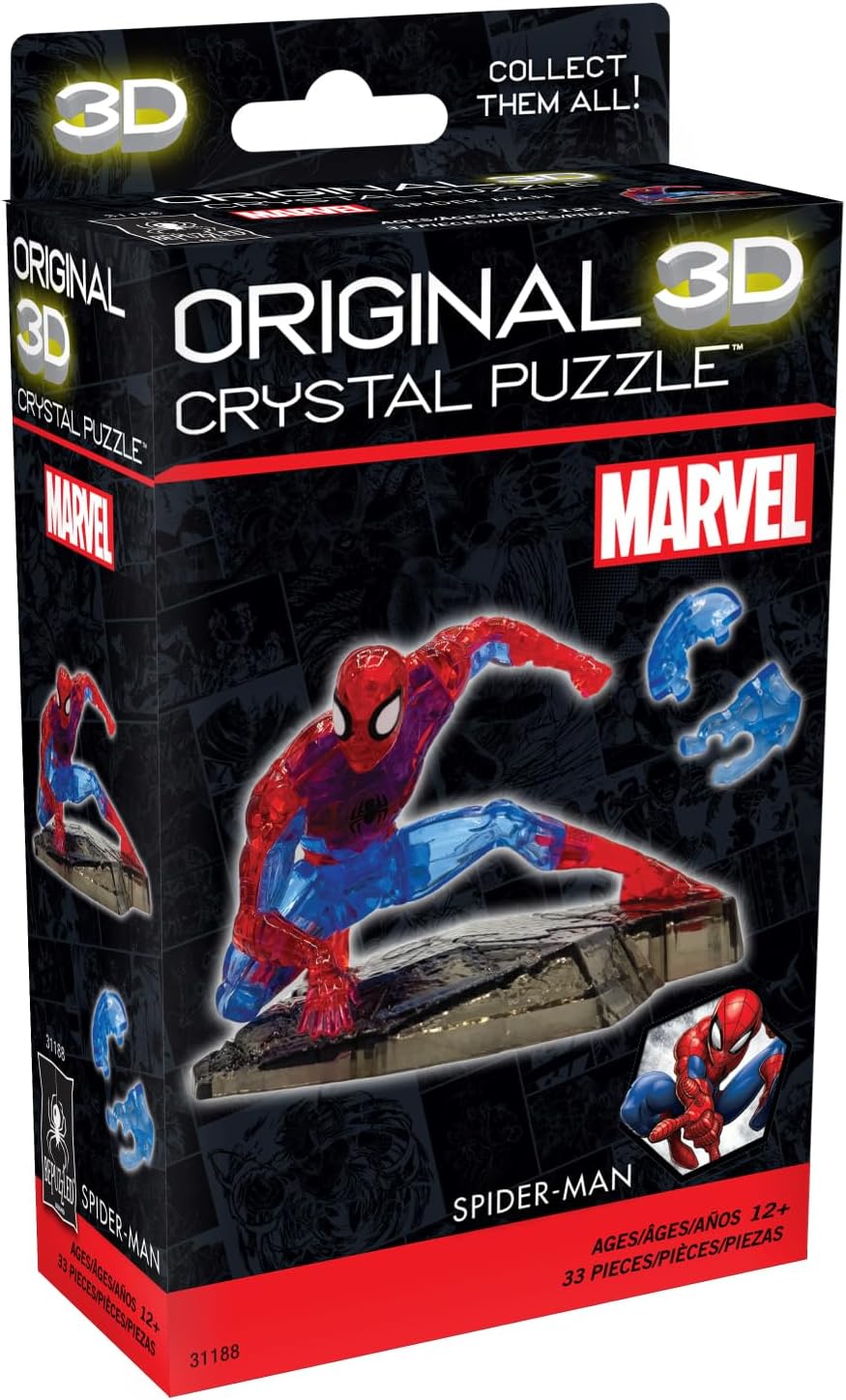 Spiderman 3D Crystal Puzzle-by-University Games