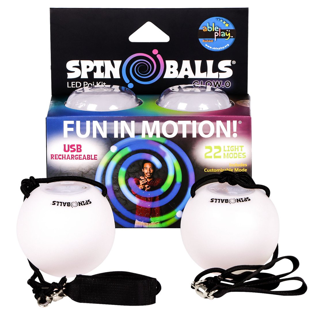 Spinballs Glow Poi by Fun In Motion Toys