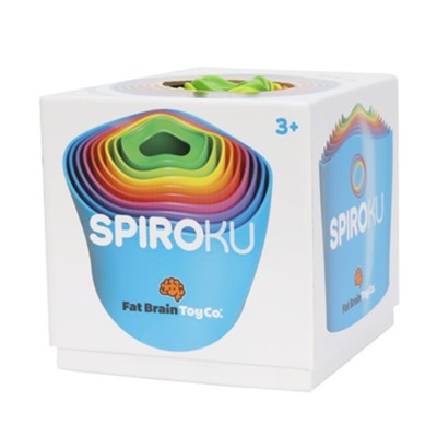 SpiroKu Stacking Toy by Fat Brain Toys