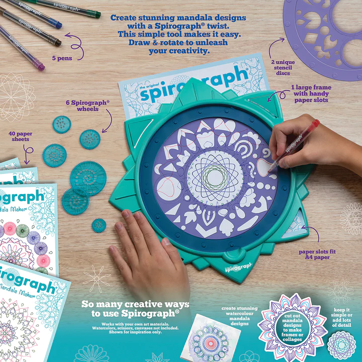 Spirograph Mandala Maker by PlayMonster 8