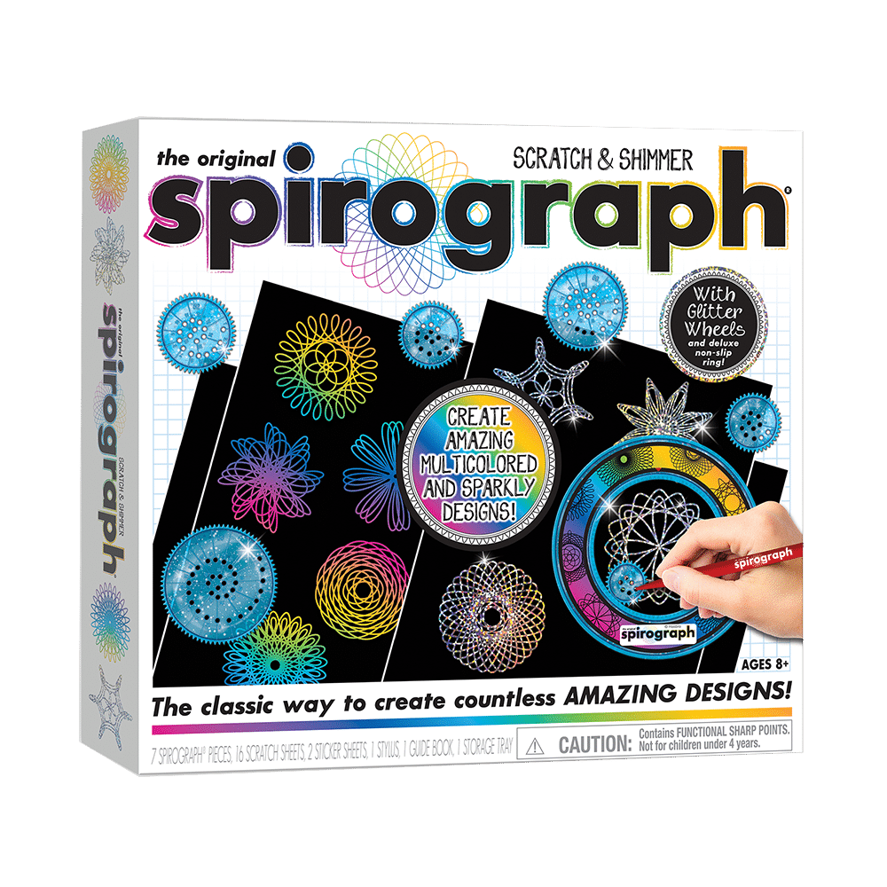 Spirograph Scratch Shimmer by PlayMonster