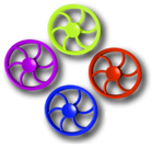 Spoke Metal Hand Spinner by Leading Edge