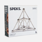 Spokes Magnetic Bar Building Set - Nickle 24pc-by-Speks