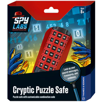 Spy Labs: Cryptic Puzzle Safe-by-Thames & Kosmos
