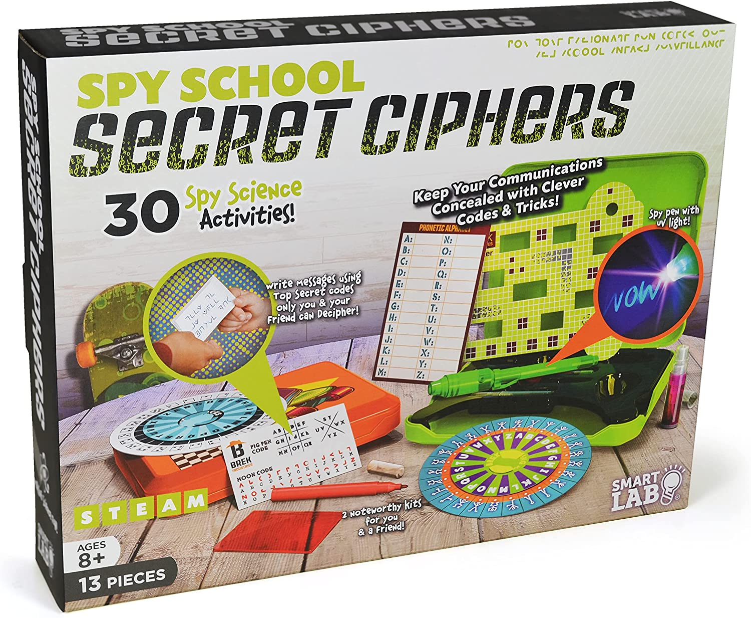 Spy School Secret Ciphers by SmartLab