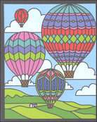 Stained Glass Coloring Book by Usborne 1