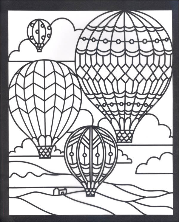 Stained Glass Coloring Book by Usborne 2