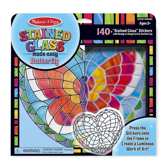 Stained Glass Made Easy Butterfly by Melissa Doug