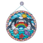 Stained Glass Made Easy Dolphins by Melissa Doug 1