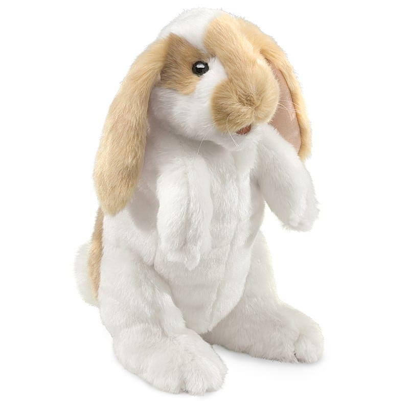 Standing Lop Rabbit Puppet by Folkmanis