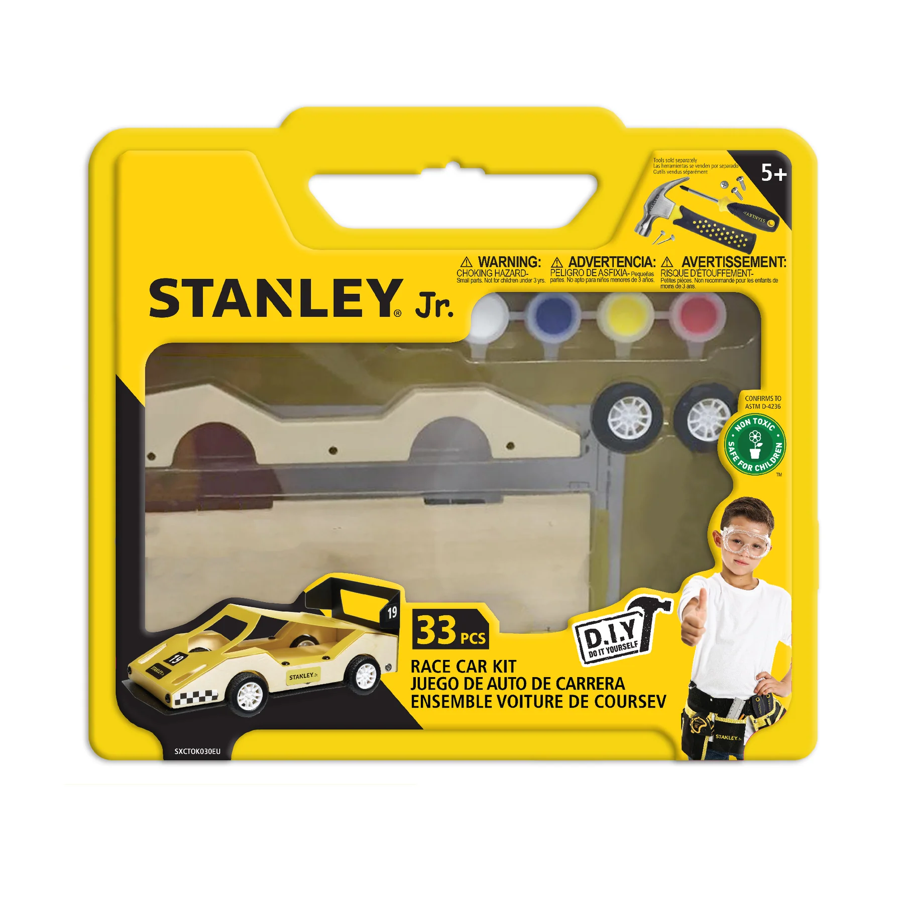 Stanley Jr. Race Car Kit-by-Toysmith