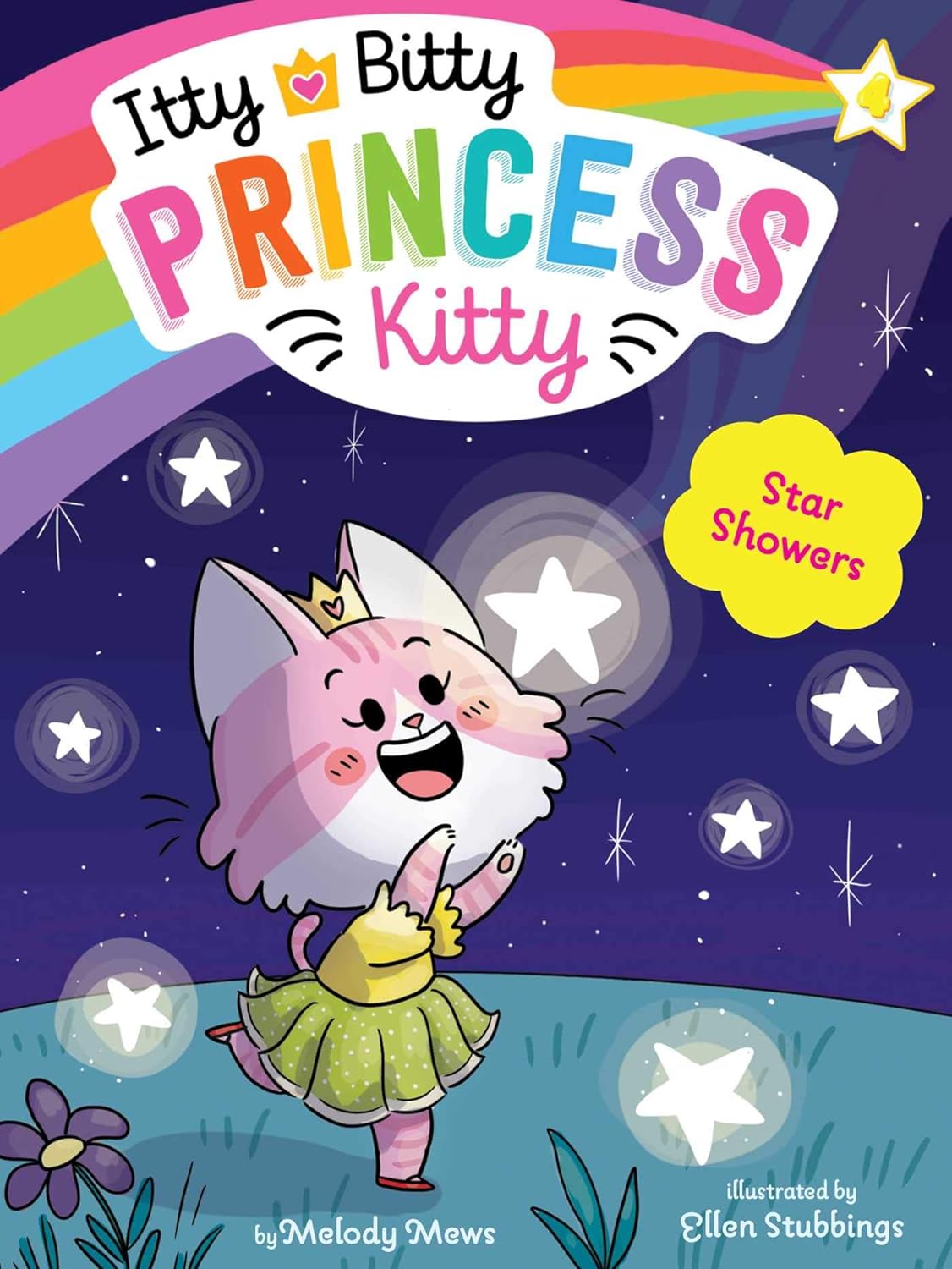 Star Showers (4) (Itty Bitty Princess Kitty)-by-Little Simon