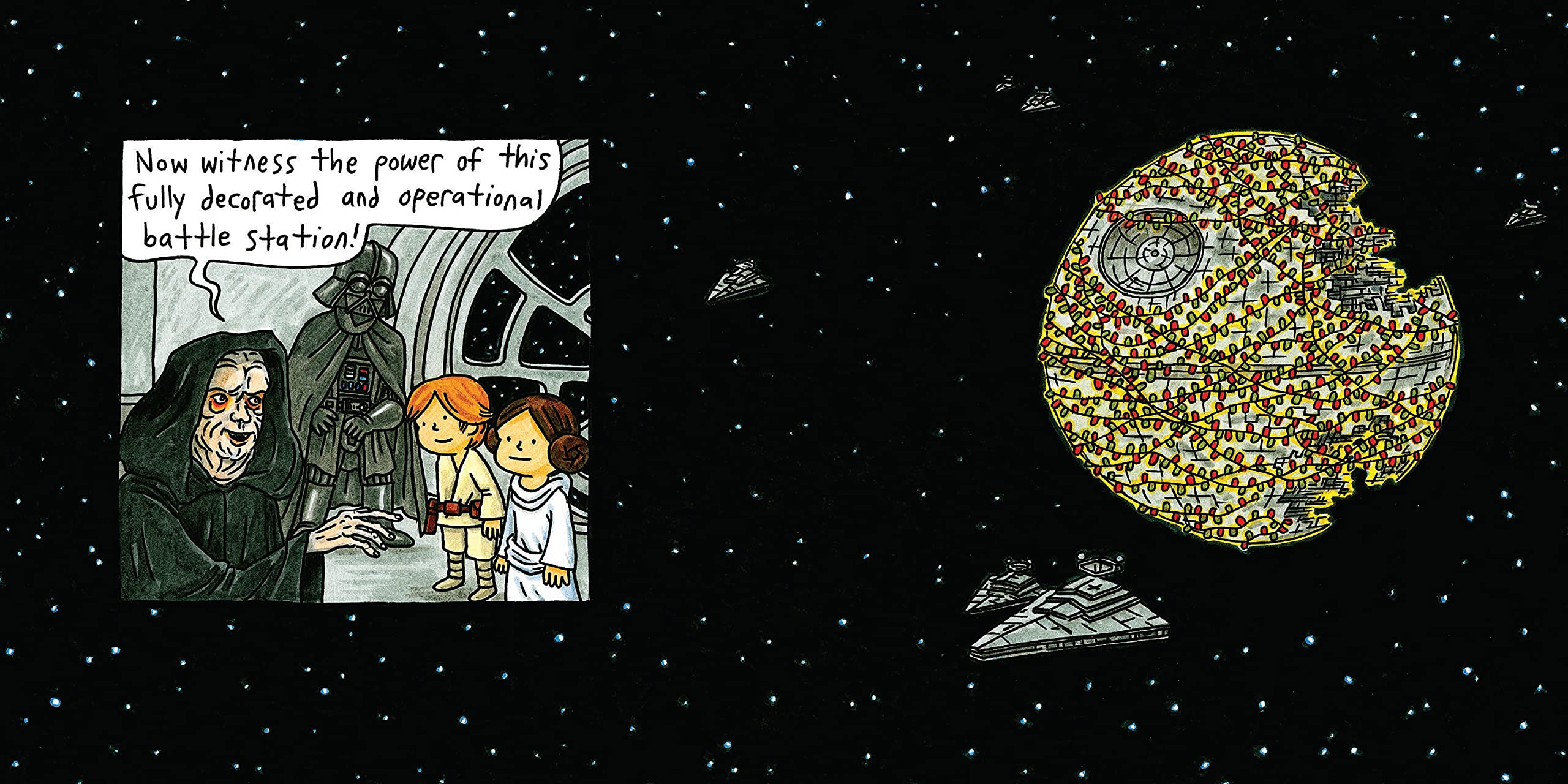 Star Wars A Vader Family Sithmas by Chronicle Books 9