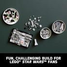Star Wars Death Star Trench Run Diorama by Lego 4