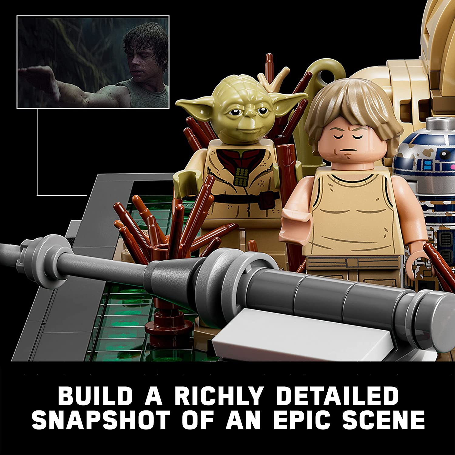 Star Wars Degobah Jedi Training Diorama by Lego 2