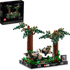 Star Wars Endor Speeder Chase Diorama-by-Lego