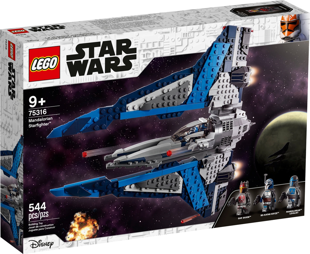 Star Wars Mandalorian Starfighter by Lego