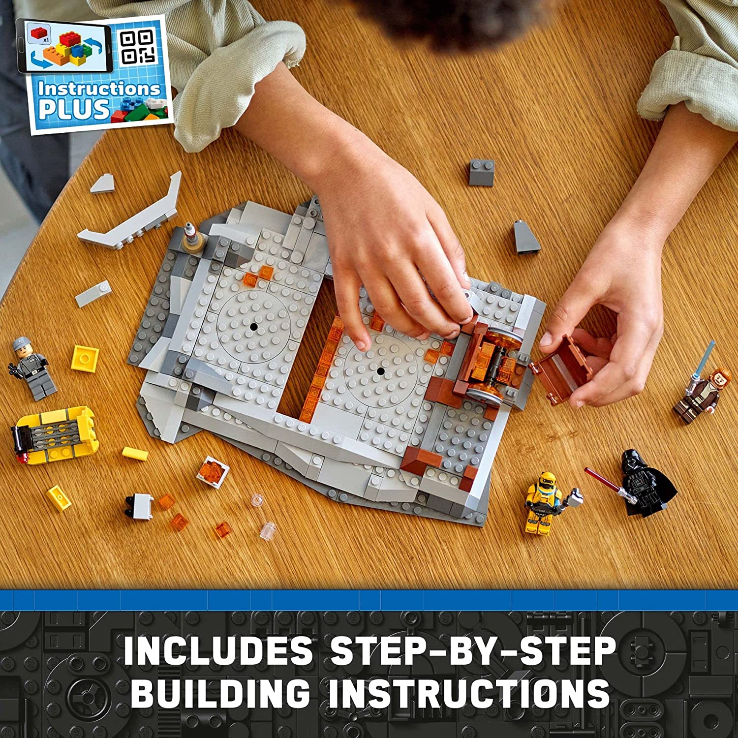 Star Wars OBI Wan Kenobi vs. Darth Vader by Lego 4