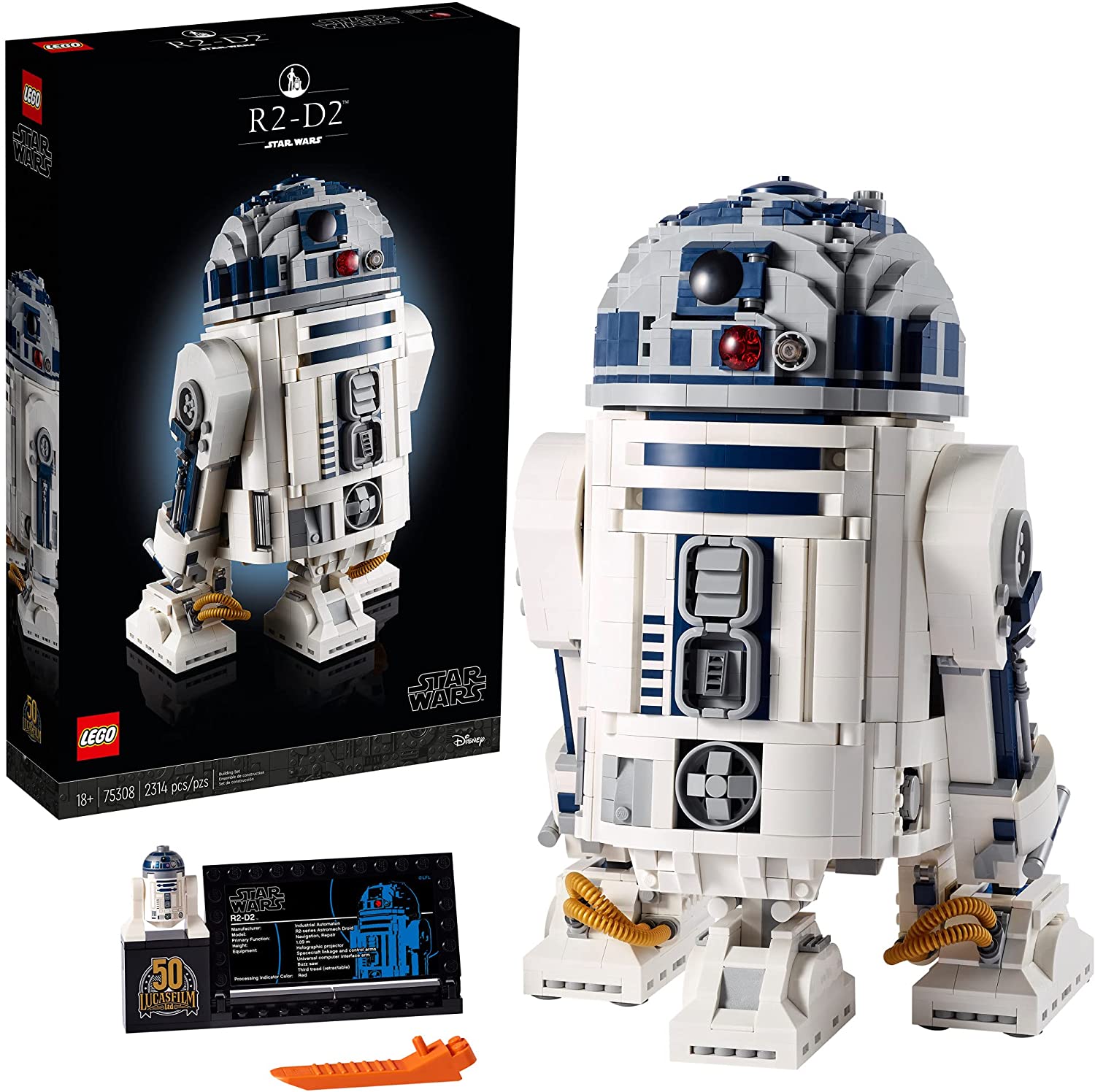 Star Wars R2 D2 by Lego