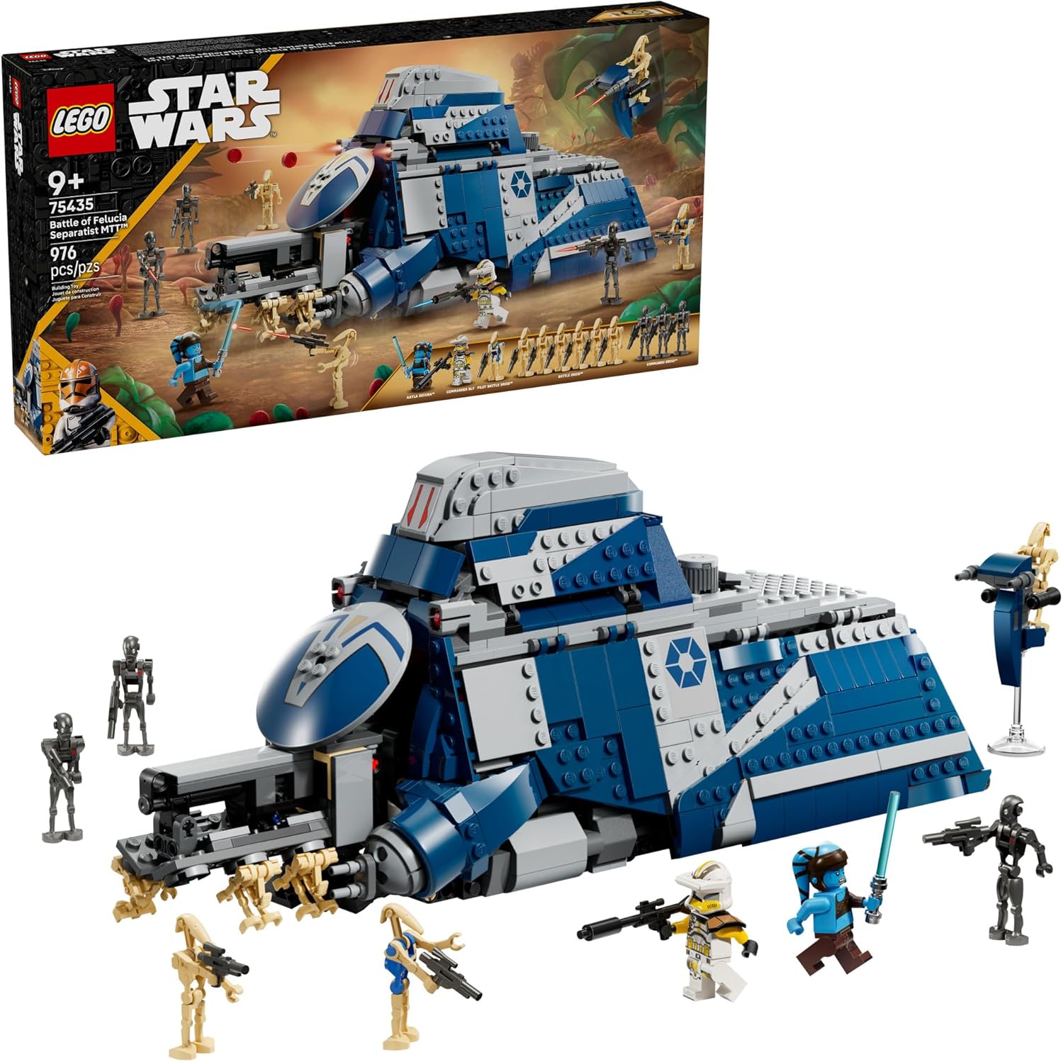 Star Wars: The Clone Wars Battle of Felucia Separatist MTT-by-Lego