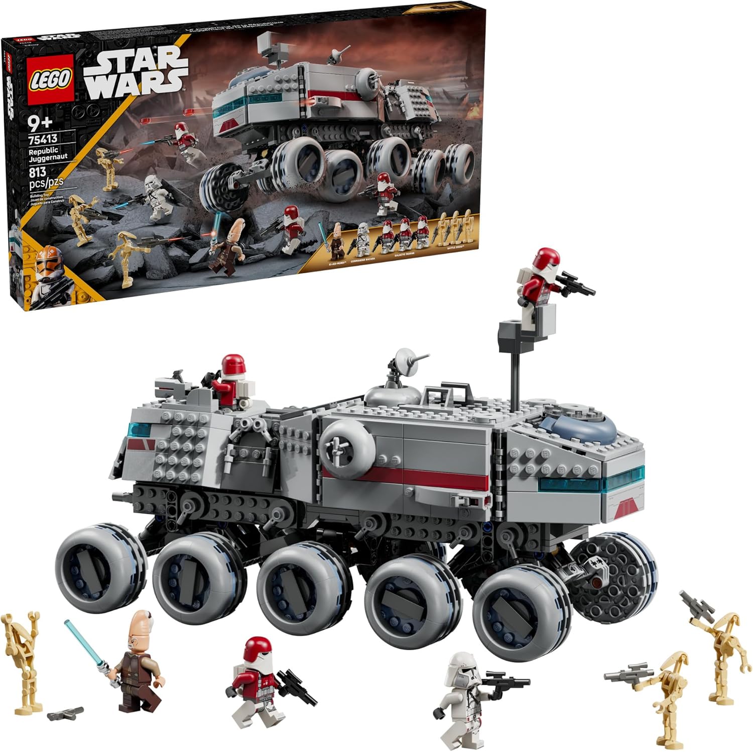 Star Wars: The Clone Wars Republic Juggernaut-by-Lego