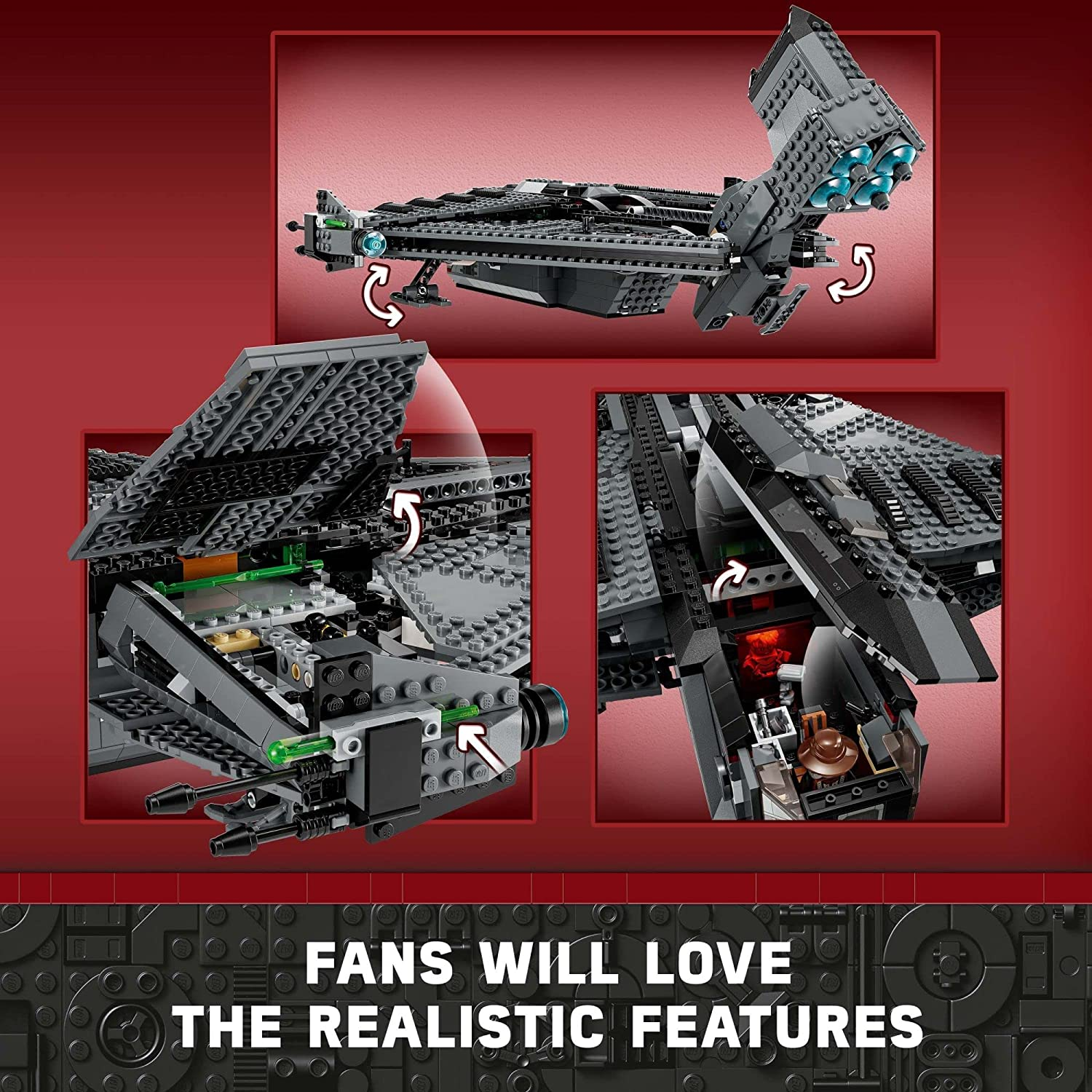 Star Wars The Justifier by Lego 3