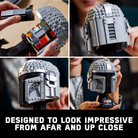 Star Wars The Mandalorian Helmet by Lego 2