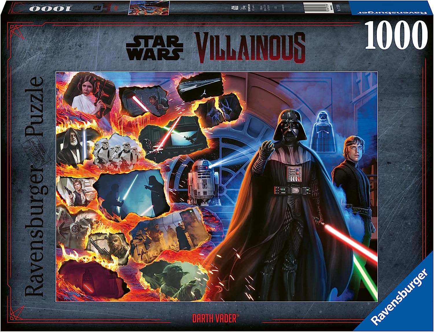 Star Wars Villainous: Darth Vader 1000pc Puzzle-by-Ravensburger