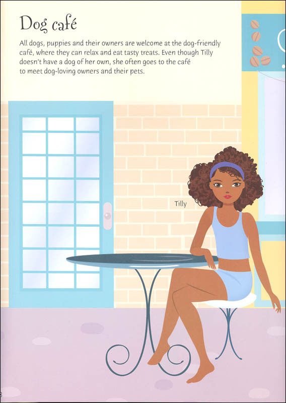 Sticker Dolly Dressing Dogs Puppies by Usborne 2