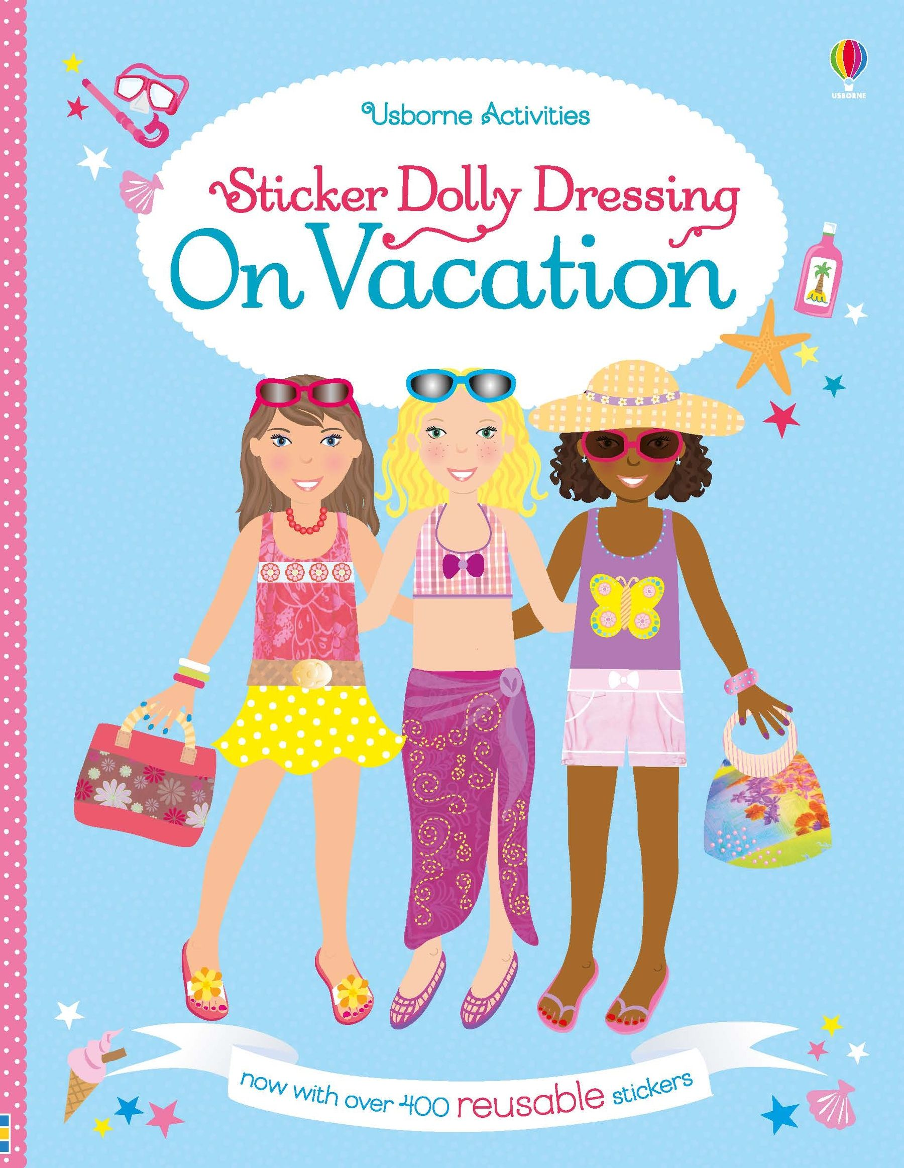 Sticker Dolly Dressing On Vacation-by-Usborne
