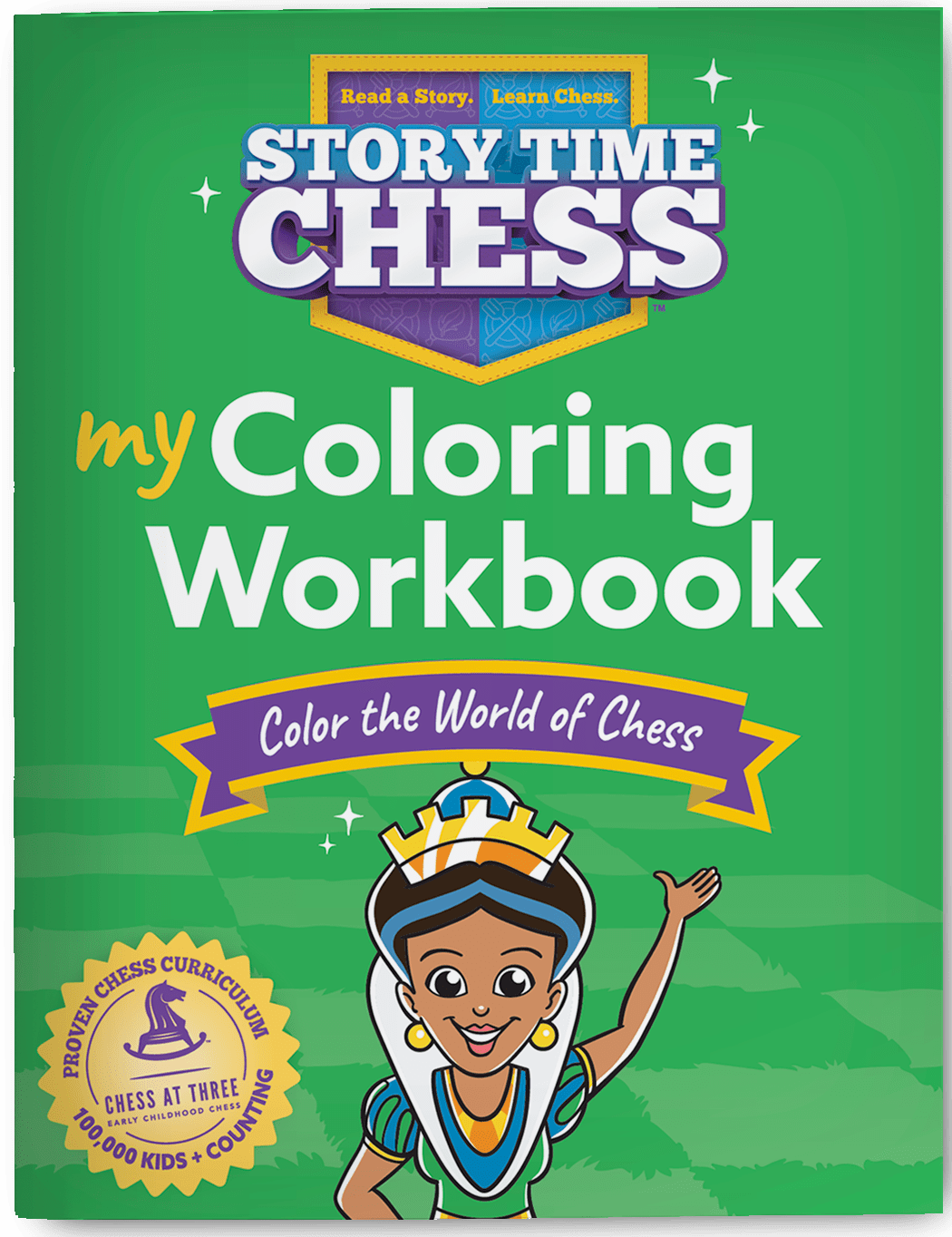 Story Time Chess My Coloring Book by Thinking Cup Learning