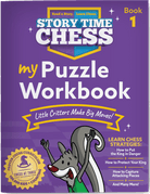 Story Time Chess My Puzzle Workbook 1 by Thinking Cup Learning