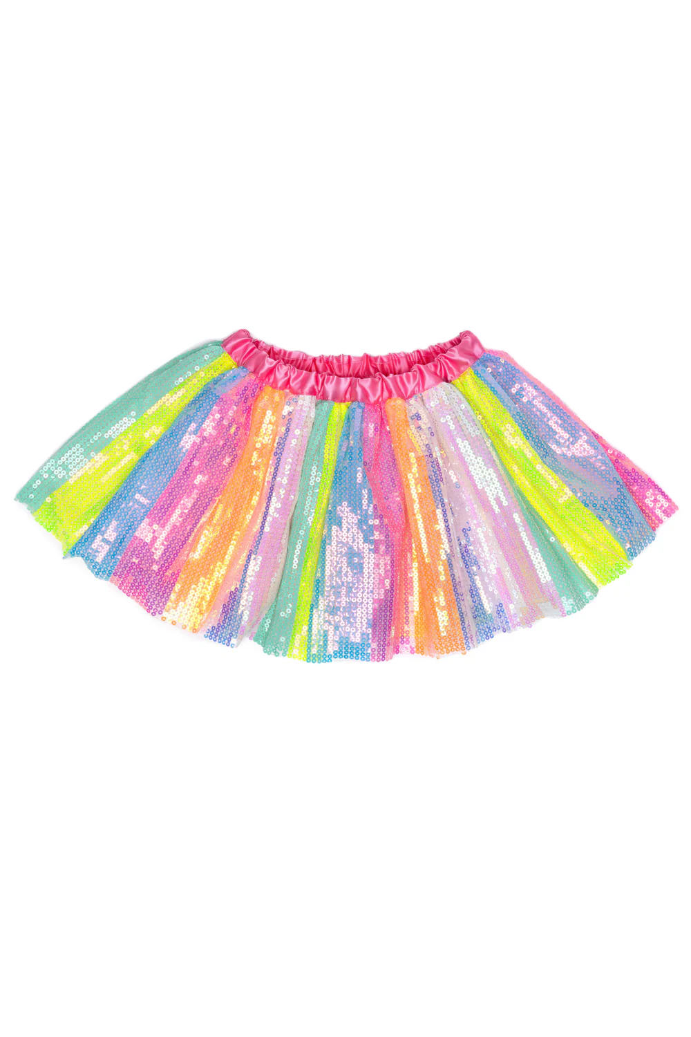 Stripy Sequins Skirt-by-Great Pretenders